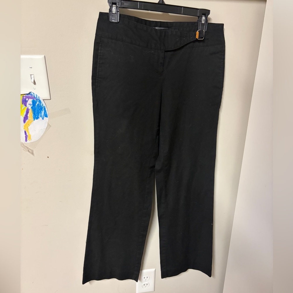 Y2K Vintage Wide Leg Classic Black Women's Pants Size 6